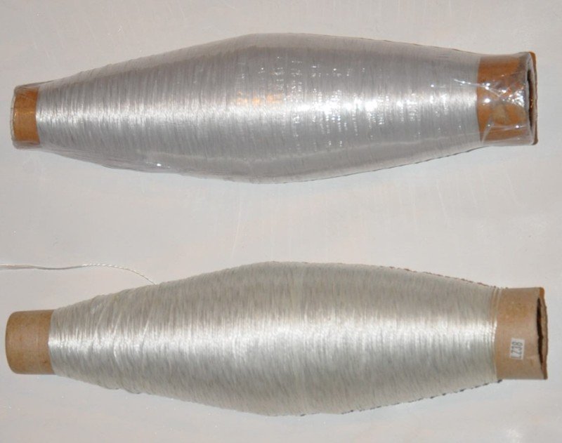 C-Glass Fiber Yarn With 1ply Chrome Wire Inserted