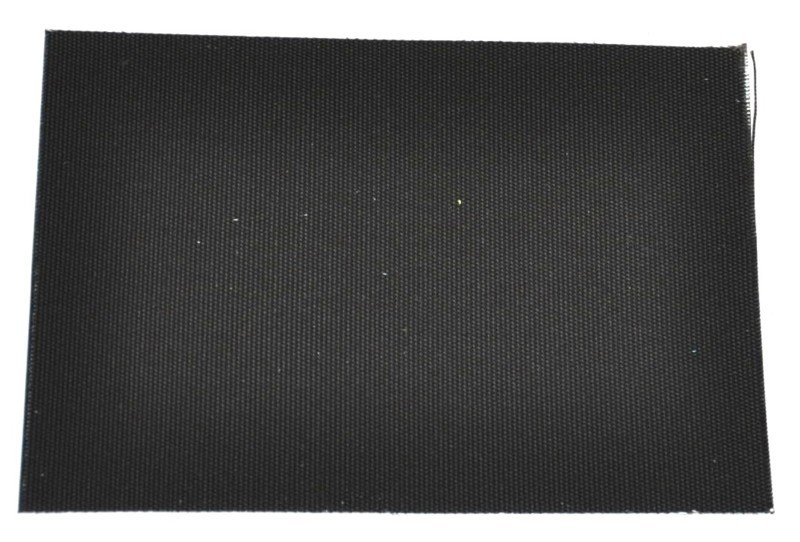 Neoprene Coated Glass Fiber Cloth - Black